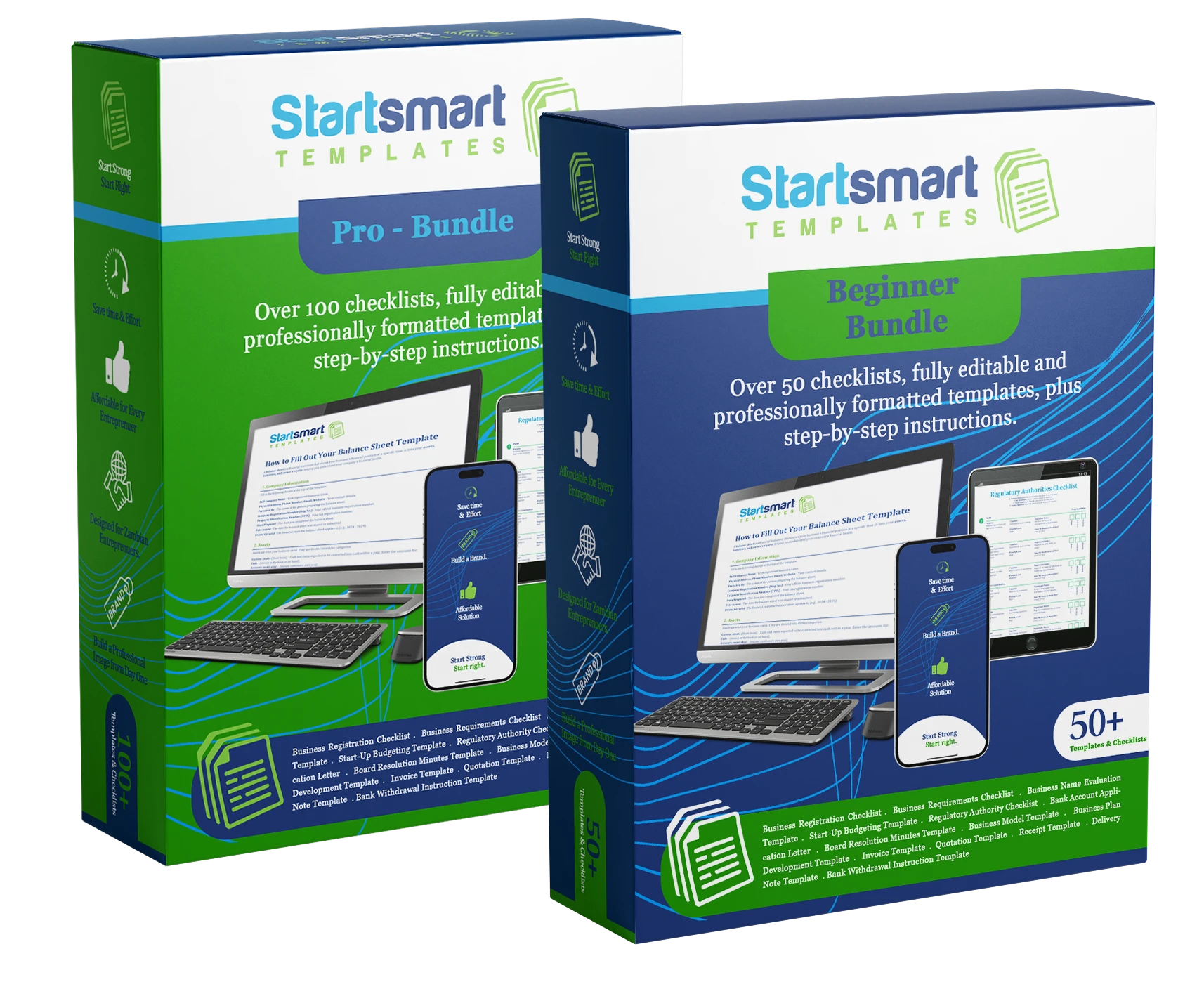StartSmart Templates